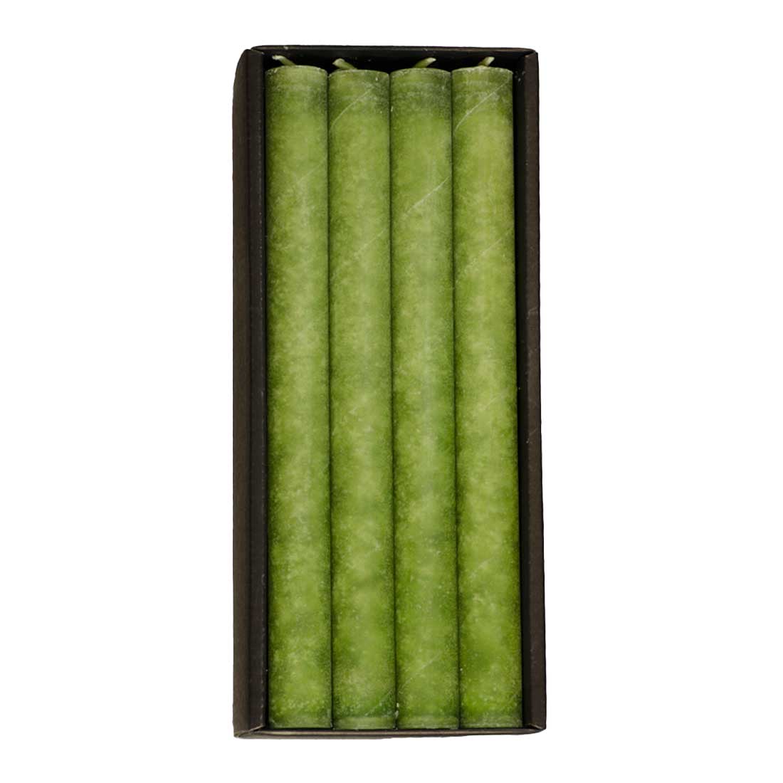 Schulthess Stabkerzen - Farbwelt Mattoliv dunkel