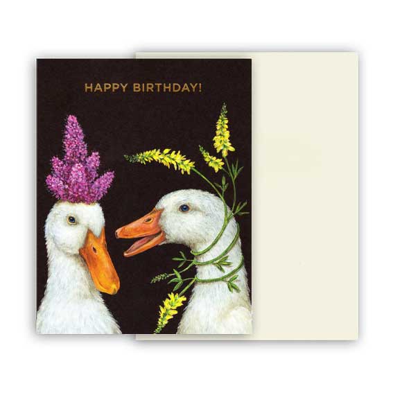 Geburtstagskarte "BIRTHDAY DUCKS" von Hester & Cook