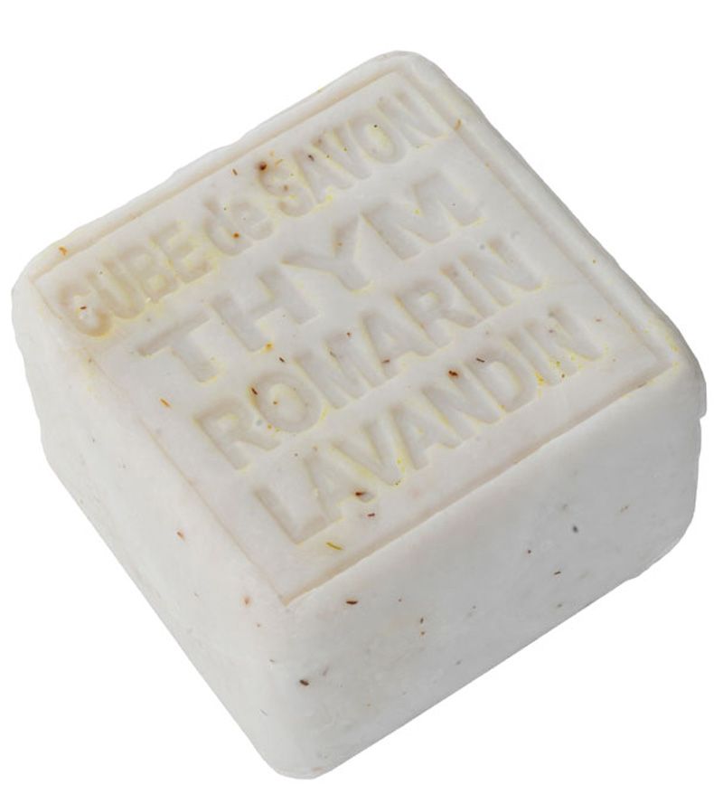 Savon cube aux huiles essentielles Thymian, Rosmarin und Lavvendel von Maitre Savonitto