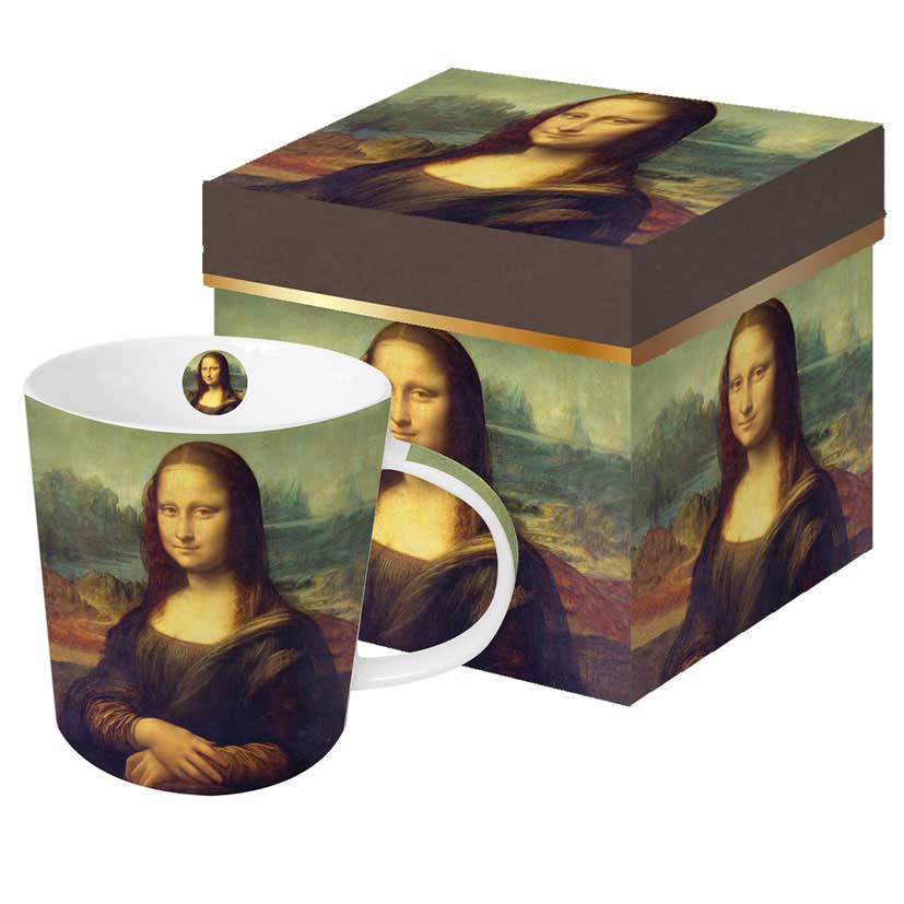 Mona Lisa - die große Porzellantasse von PPD 