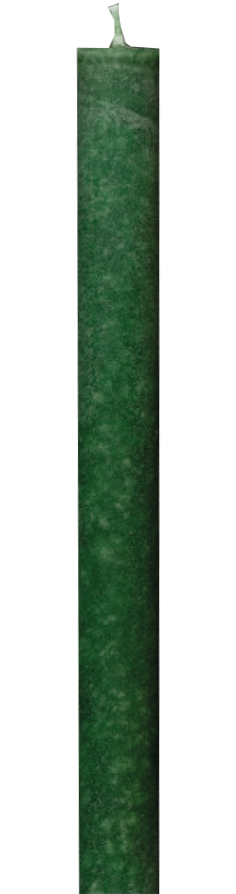 Schulthess Stabkerzen - Farbwelt Grün