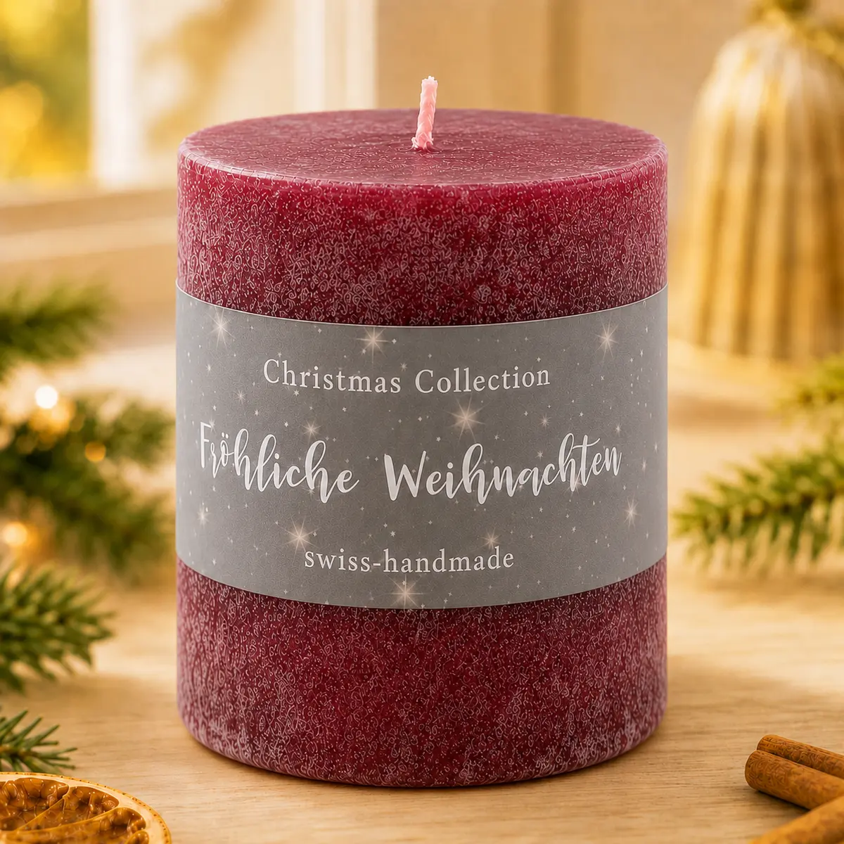 Fröhliche Weihnachten - Weihnachtsedition von Schulthess Duftkerzen