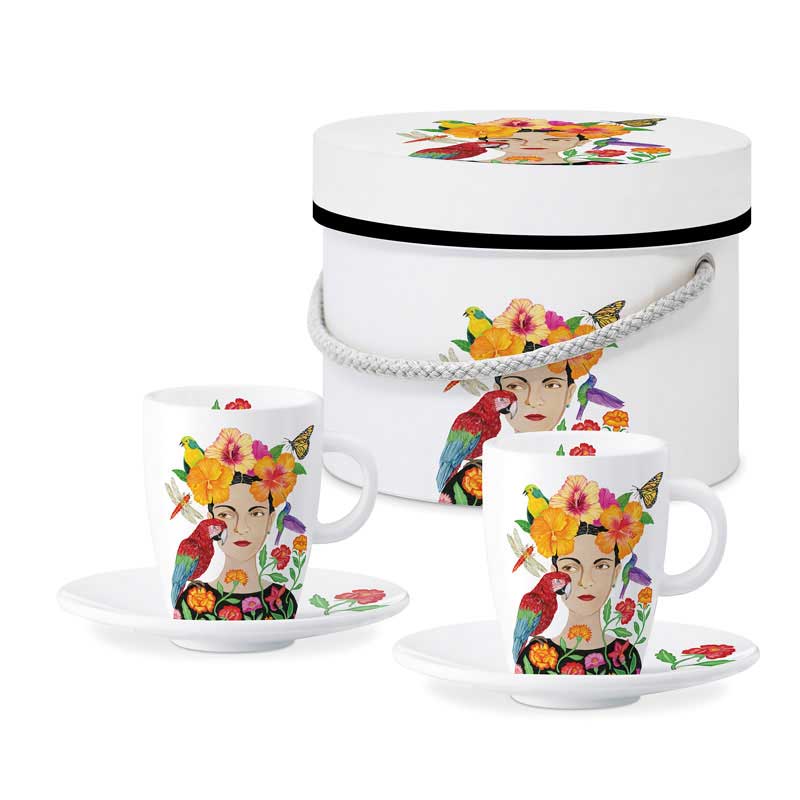 "La Dolorosa" - 2er Espresso Tassen Set von PPD