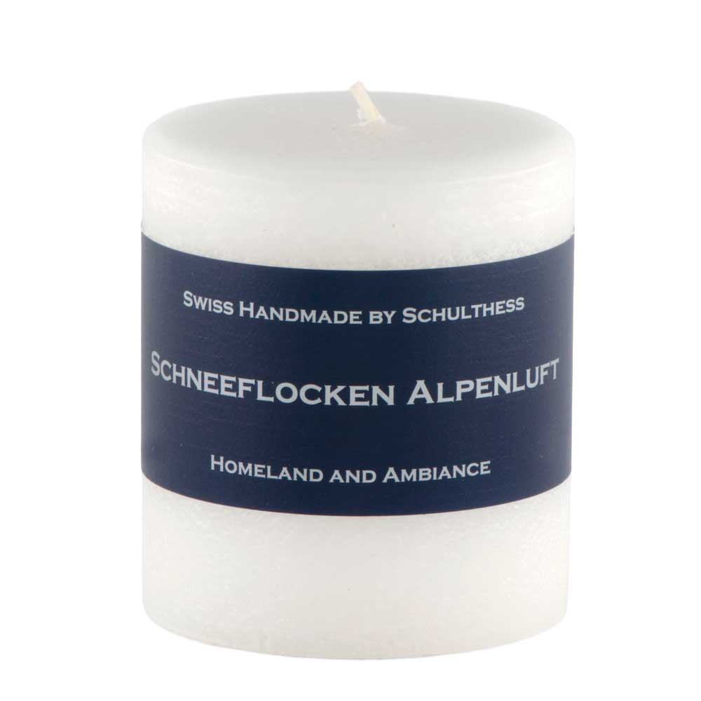 Schneeflocken / Alpenluft - Schulthess Duftkerze