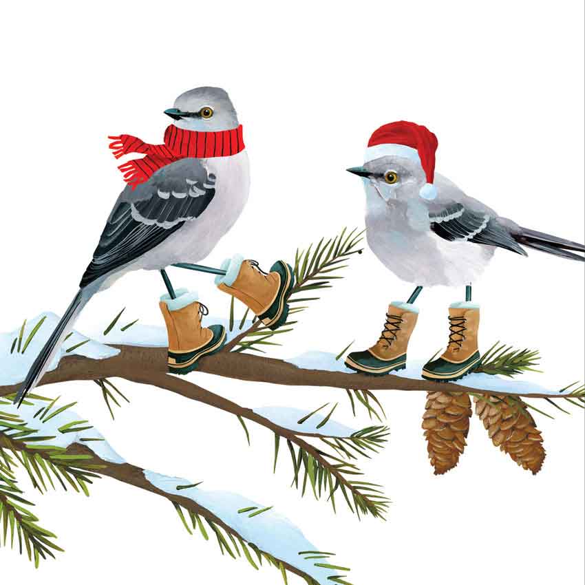 "LL Tweets", große Papierservietten von PPD