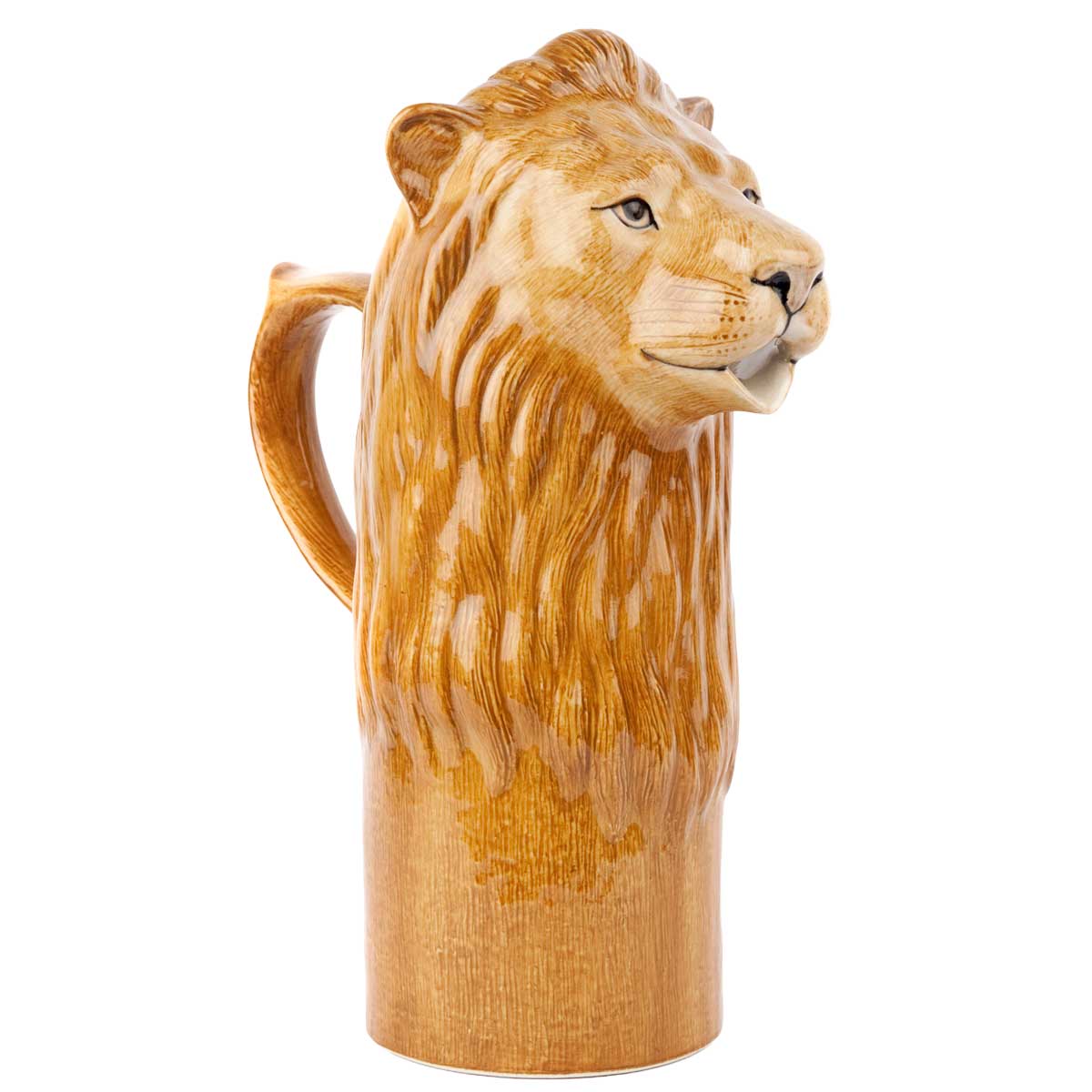 die große Löwen Wasserkaraffe von Quail Ceramics