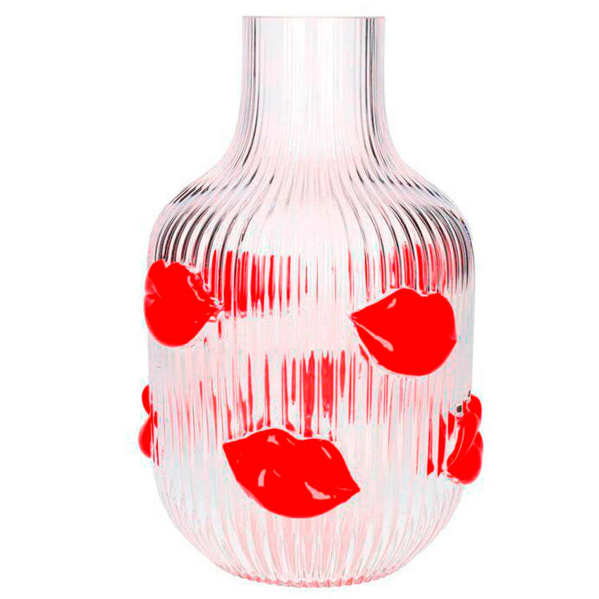 große Glasvase "L'amour" transparent von Gift Company