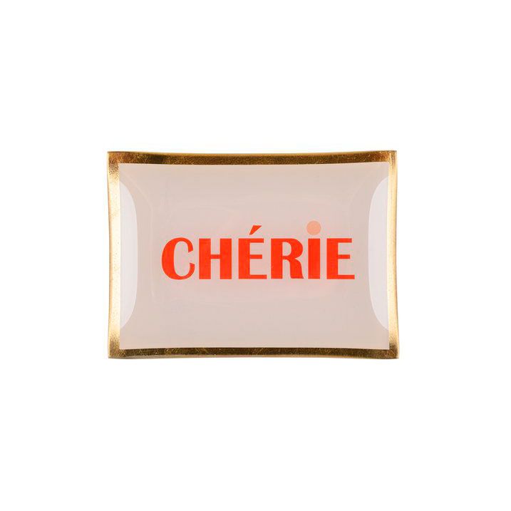 Love Plates - Glasteller "Cherie" von Gift Company