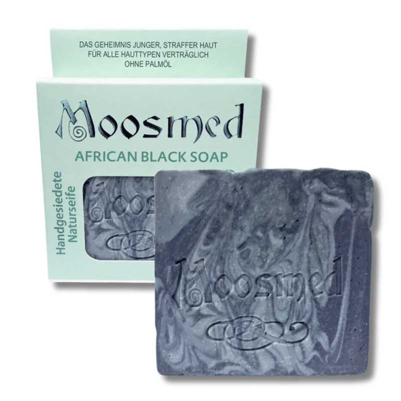 African Black Soap  - medizinische Naturseife von MOOSMED