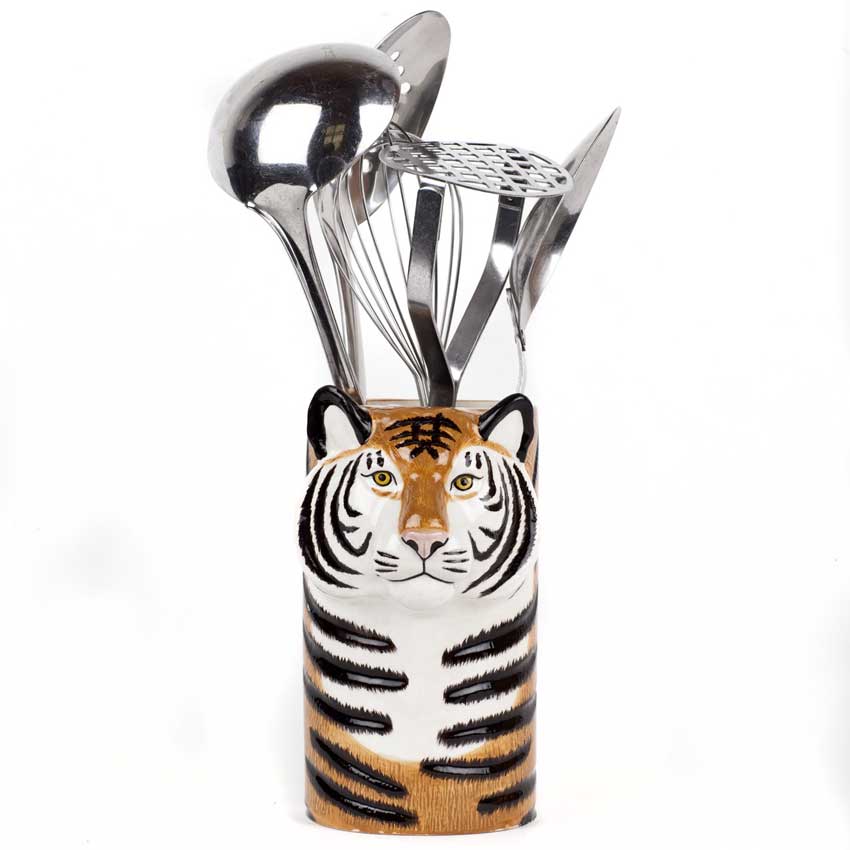Utensilien Pot "Tiger" - von Quail Ceramics